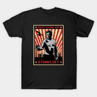 STAR TREK - Propaganda poster T-Shirt